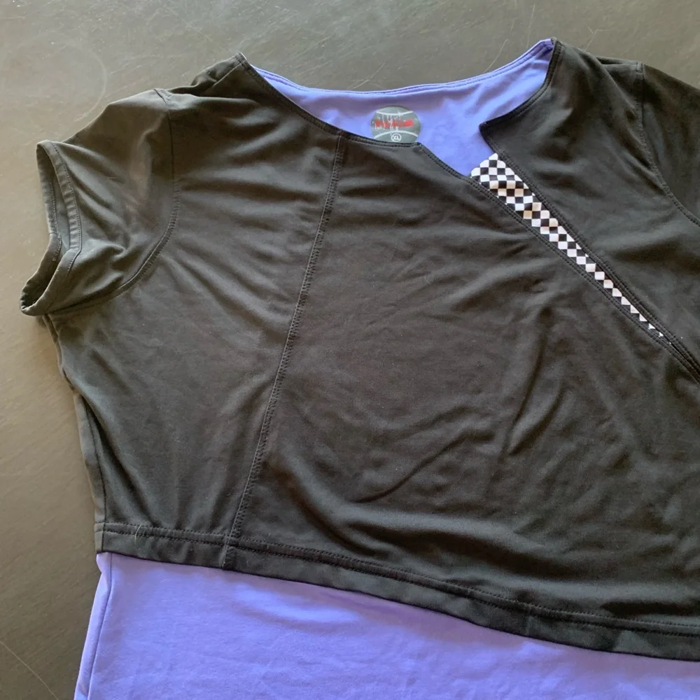 Bollé Black And Purple Polyester Athletic Short Sleeve T-shirt Women’s XL - Picture 4 of 7